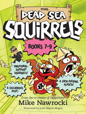 cover image of The Dead Sea Squirrels 3-Pack Books 7-9